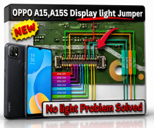 oppo a15,15s lcd light full ways